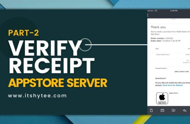Verify receipt AppStore